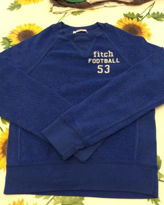 Felpa blu bambino Abercrombie taglia S