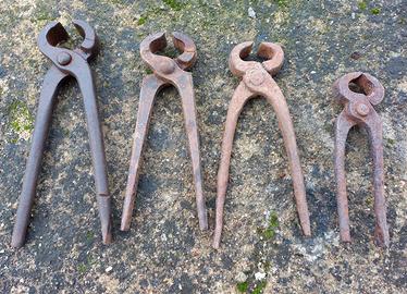 Tenaglie pinze antiche 