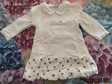 Vestito da bambina marca Grain de Blè - Tg. 9 mesi
