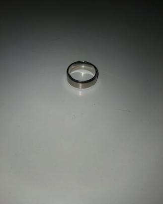 Anello da uomo argentato