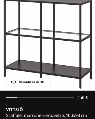 Scaffale Ikea Vittjso