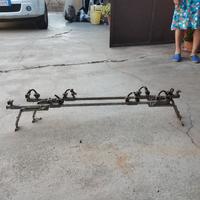 Portapacchi vintage con porta sci