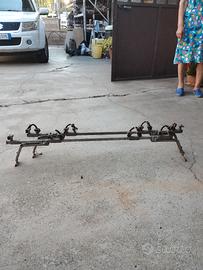 Portapacchi vintage con porta sci