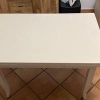 Tavolo in legno stile classico shabby allungabile