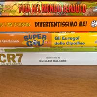 Libri per ragazzi e di calcio(Cristiano ronaldo!).