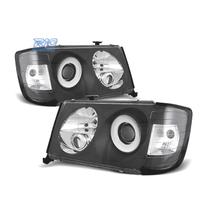 FARI MERCEDES CLASSE E W124 85-93 FONDO NERO