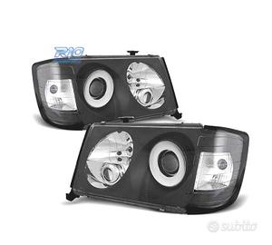 FARI MERCEDES CLASSE E W124 85-93 FONDO NERO