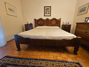 Letto e comodini  '800 trentino