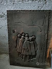 Antica Lastra Camino in Ghisa - 7 briganti