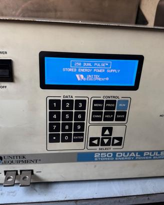 Stazione saldatura Unitek 250 Dual Pulse + 2 teste