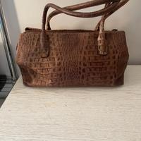 Borsa in pelle Tosca blu