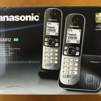 Telefoni cordless Panasonic KX-TG6812 Duo DECT