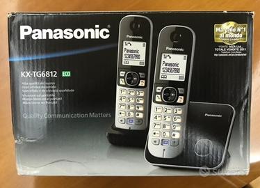 Telefoni cordless Panasonic KX-TG6812 Duo DECT