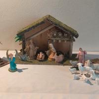 Capanna presepe natività Sacra Famiglia Fontanini?