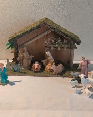 Capanna presepe natività Sacra Famiglia Fontanini?