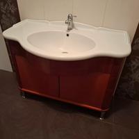 Mobile bagno con piano in ceramica