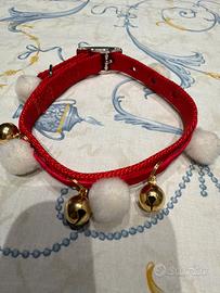 Collare rosso Natale per animali Charlie