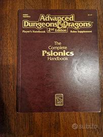 Complete Psionics Handbook – Advanced D&D 2 ed.