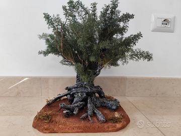 Ulivo realistico per presepe – fatto a mano