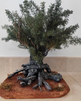 Ulivo realistico per presepe – fatto a mano