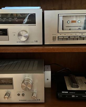 IMPIANTO STEREO PIONEER 606+GIRADISCHI PL-980
