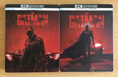 The Batman 4K ultra HD + Blu ray Steelbook 4dischi
