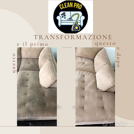 Pulizia a domicilio di divani, tappeti e materassi