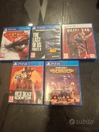 videogiochi ps5 assortiti
