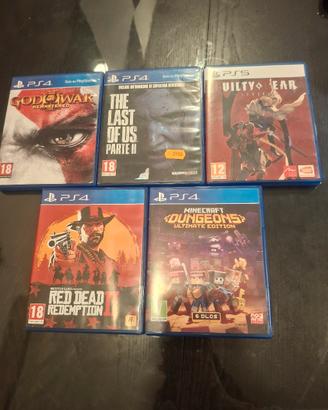 videogiochi ps5 assortiti