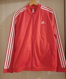 Tuta rossa Adidas