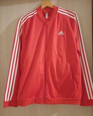 Tuta rossa Adidas