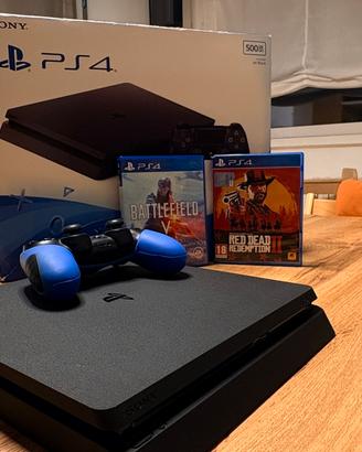 Playstation 4 Slim 500gb (+ controller e 2 giochi)