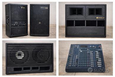 Impianto audio professionale