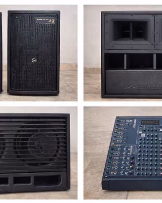 Impianto audio professionale