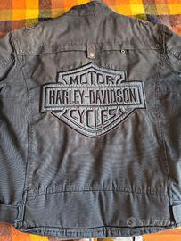 Giacca moto uomo in tessuto Harley Davidson