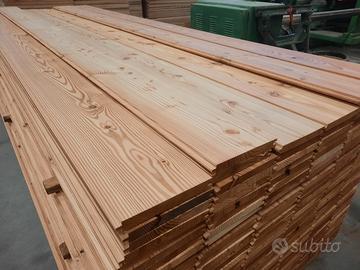 Perline in Larice da pavimento mm20