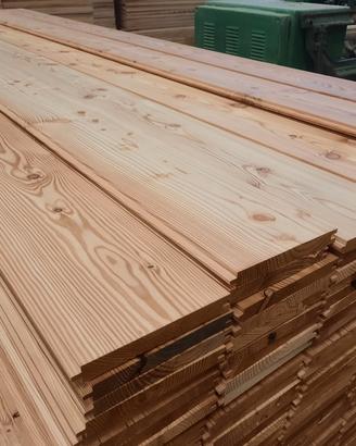 Perline in Larice da pavimento mm20