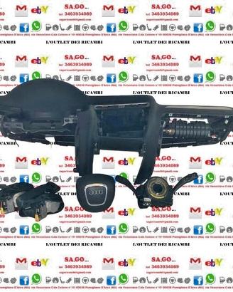 KIT AIRBAG CRUSCOTTO COMPLETO AUDI Q5 ANNO 2007/20