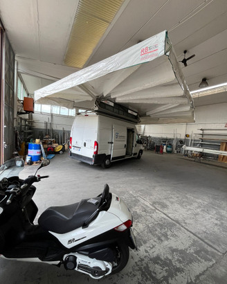 Tenda da furgone per mercato