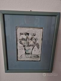 Piccolo quadro d'arte contemporanea