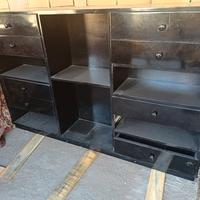 scaffale nero