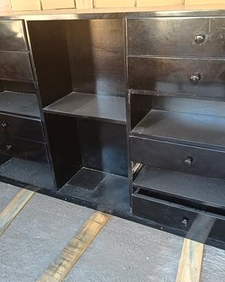 scaffale nero