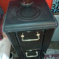 Stufa a legna con diffusore di calore