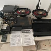 Impianto alpine completo per auto