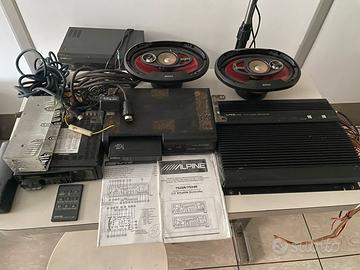 Impianto alpine completo per auto