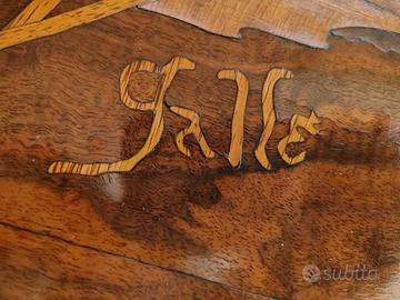 Tavolino Emile Galle' Art Nouveau