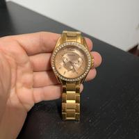 Orologio Fossil dorato