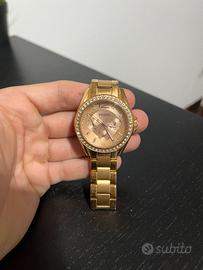Orologio Fossil dorato