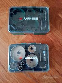 Set frese a tazza Parkside per legno cemento ferro