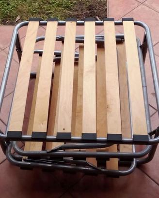 Letto brandina singola pieghevole (solo rete)